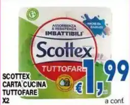 DEM Scottex carta cucina tuttofare offerta