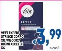 DEM Veet Expert Strisce Depilatorie offerta