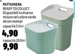 Emisfero PATTUMIERA READY TO COLLECT offerta