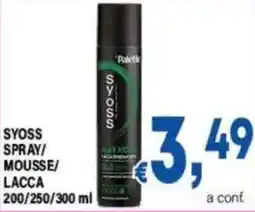 DEM SYOSS SYOSS MAX MOIST offerta