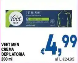 DEM VEET MEN CREMA DEPILATORIA offerta
