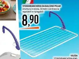 Emisfero STENDIBIANCHERIA DA BALCONE POLAR offerta