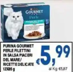 DEM PURINA GOURMET PERLE FILETTINI IN SALSA PIACERI offerta