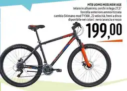 Emisfero MTB UOMO MOD.NEW AGE offerta