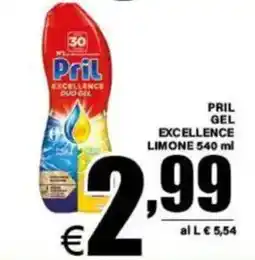 DEM Pril Excellence Gel Limone offerta