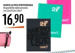 Emisfero DIARIO 16 MESI SMEMORANDA offerta