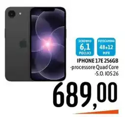 Emisfero IPHONE 17E offerta