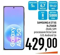 Emisfero SAMSUNG A 57 5G offerta