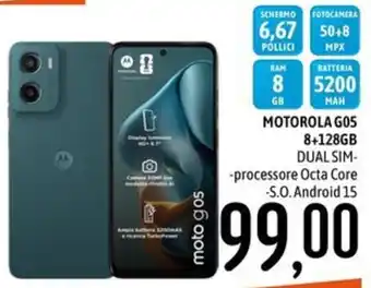 Emisfero MOTOROLA G05 8+128GB offerta