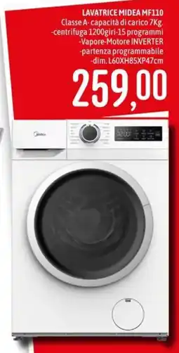 Emisfero LAVATRICE MIDEA MF110 offerta