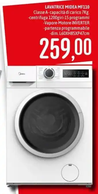 LAVATRICE MIDEA MF110