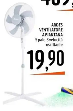 Emisfero ARDES VENTILATORE A PIANTANA offerta