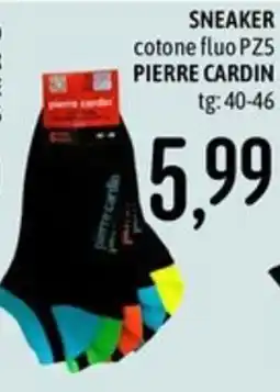 Emisfero SNEAKER cotone fluo PZ5 PIERRE CARDIN offerta