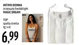Emisfero Top spalla stretta magic dream offerta