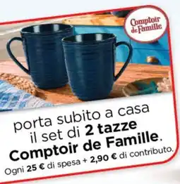 Sigma tazze Comptoir de Famille offerta