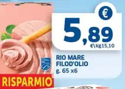 Sigma RIO MARE FILOD'OLIO offerta