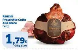 Sigma Renzini Prosciutto Cotto Alla Brace offerta