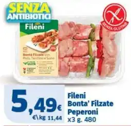 Sigma Fileni Bonta' Filzate Peperoni offerta