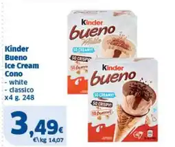 Sigma Kinder Bueno Ice Cream Cono offerta