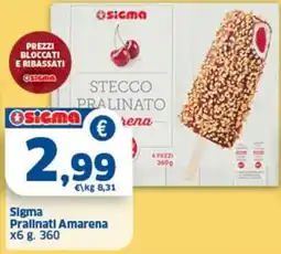 Sigma Sigma Prallinati Amarena offerta