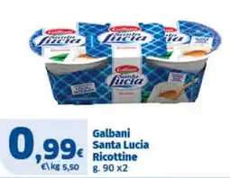 Sigma Galbani Santa Lucia Ricottine offerta