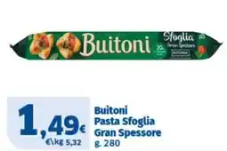 Sigma Buitoni Pasta Sfoglia Gran Spessore offerta