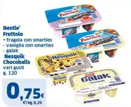 Sigma Nestle' Fruttolo offerta