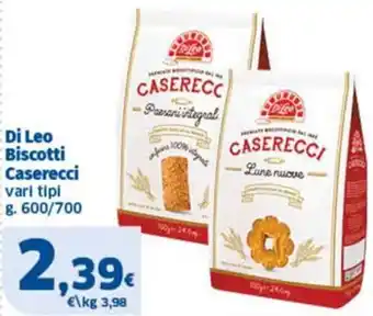 Sigma Di Leo Biscotti Caserecci offerta