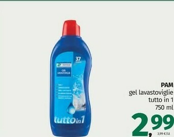Pam Detersivo lavastoviglie offerta