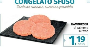 Pam Hamburger offerta