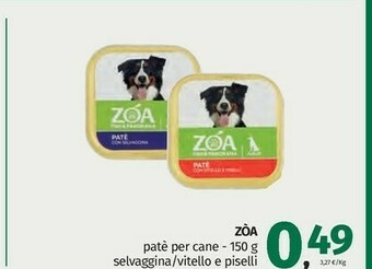 Pam Cibo per cani offerta