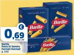 Sigma Barilla Pasta Di Semola offerta