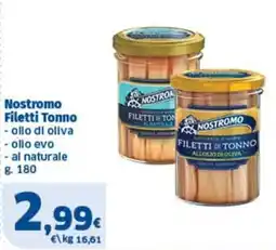 Sigma Nostromo Filetti Tonno offerta