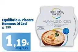 Sigma Equilibrio & Piacere Hummus Di Ceci offerta
