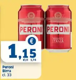 Sigma Peroni Birra offerta