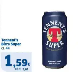 Sigma Tennent's Birra Super offerta