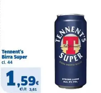 Sigma Tennent's Birra Super offerta