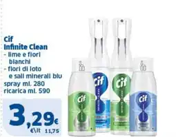 Sigma Cif Infinite Clean offerta