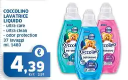 Sigma Coccolino lavatrice liquido offerta