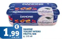 Sigma DANONE YOGURT INTERO FRUTTA MIX offerta
