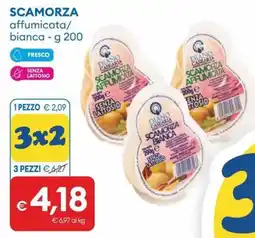 MD Discount Scamorza affumicata/ bianca Diano Casearia senza lattosio offerta