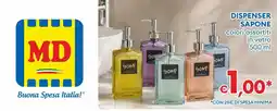 MD Discount DISPENSER SAPONE offerta