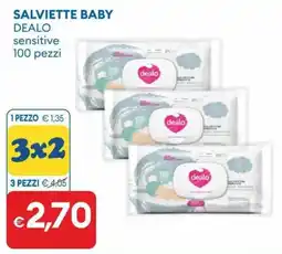 MD Discount Salviette Baby Dealo sensitive offerta