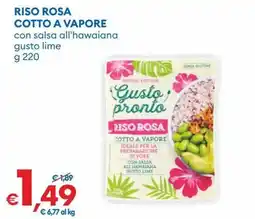 MD Discount Gusto pronto RISO ROSA offerta
