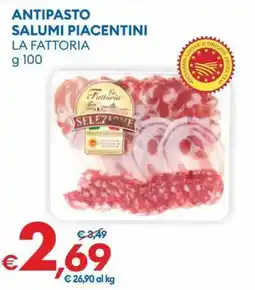 MD Discount Antipasto Salumi Piacentini La Fattoria offerta