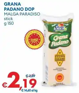 MD Discount Grana Padano DOP Malga Paradiso offerta
