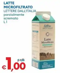 MD Discount Latte Microfiltrato Lettere dall'Italia offerta