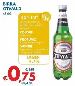 MD Discount Birra Otwald offerta