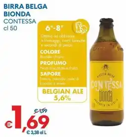 MD Discount Birra belga bionda Contessa offerta