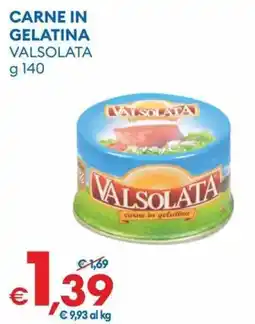 MD Discount CARNE IN GELATINA VALSOLATA offerta